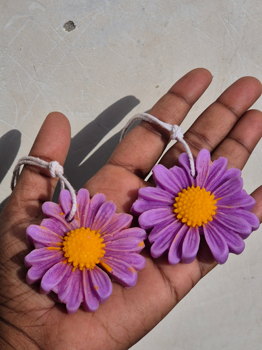 Floating Daisy Flower Candle (Set of 6)