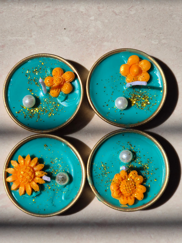 Metal Tea Light (Set of 4)